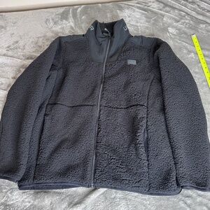 Under Armour Legacy Sherpa Swacket Men's Jacket MEDIUM BLACK 1373655